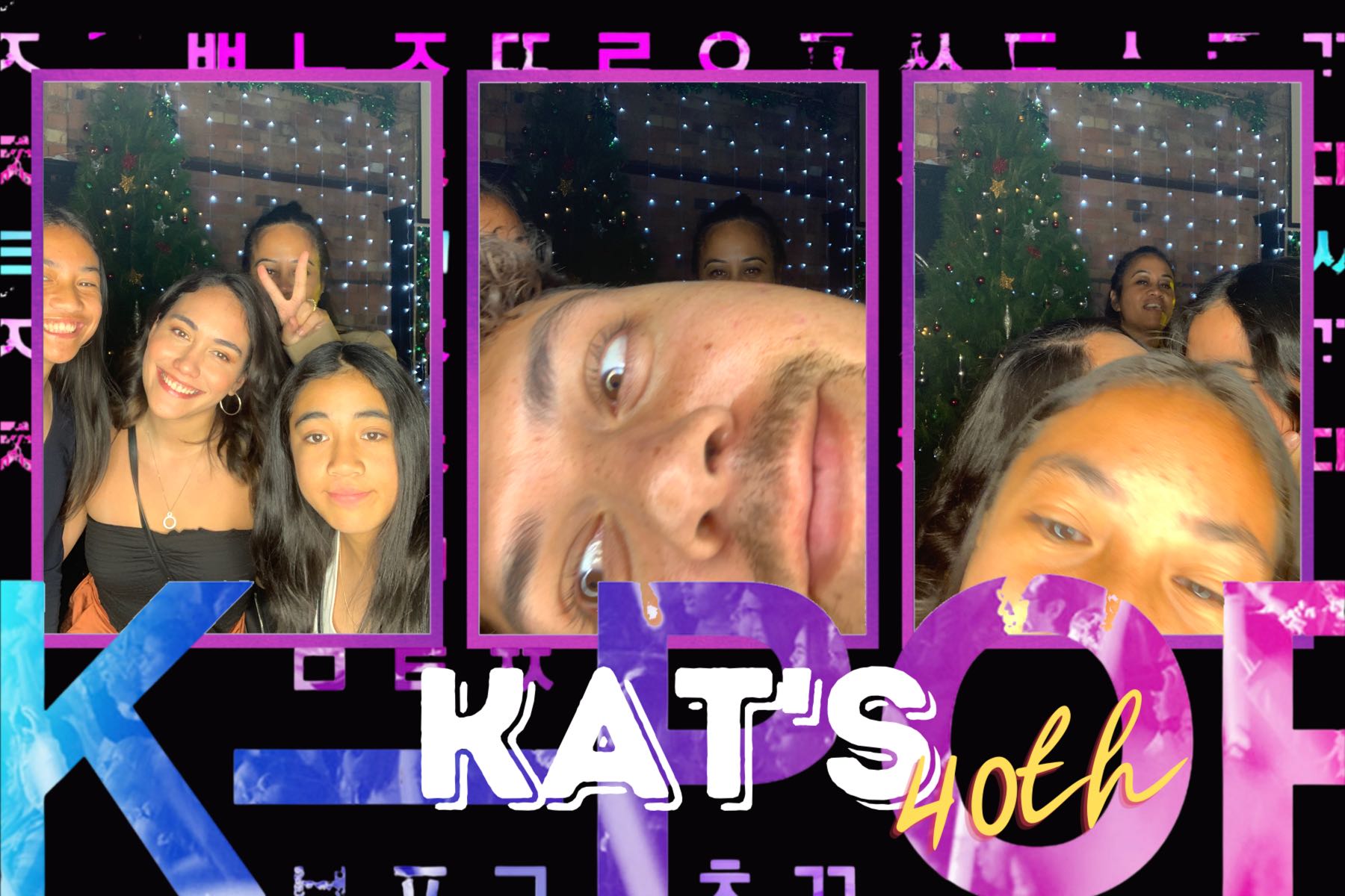 Kat's 40th | View more photos from the event at gallery.photobooth.co.nz/u/SelfieCentral/Kats-40th